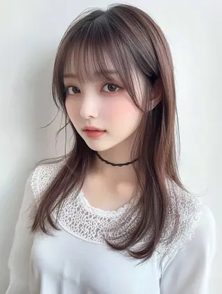 ミディアム カラー Roi ofGiseLのヘアスタイル