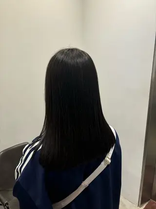 セミロング カラー デジタルパーマ／ Maayaのヘアスタイル