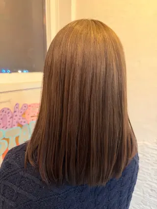 ミディアム 木村 彩花のヘアスタイル