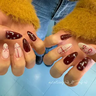 ネイル アトリエAIHA★ フィルイン推奨サロンのネイルデザイン