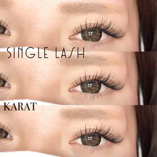 マツエク・マツパ ★KAEDE★伊勢崎 【KARAT】のマツエク・マツパデザイン