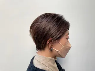 ショート カラー 土屋 紗也果のヘアスタイル