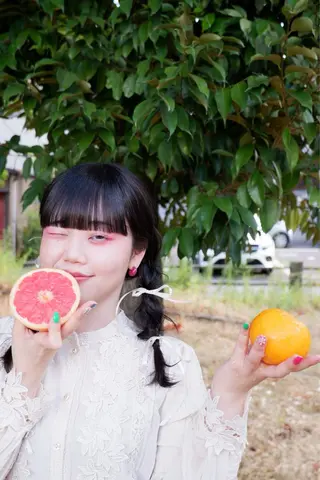 ミディアム ヘアアレンジ 🌺Konami /透明感カラーのヘアスタイル