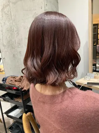 ショート ✨色持ちの良い艶 カラー✨蟹江真世のヘアスタイル