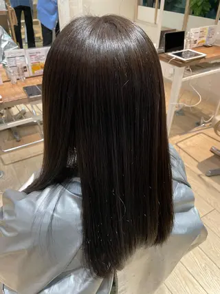 ミディアム 美髪/髪質改善 川口凌弥のヘアスタイル