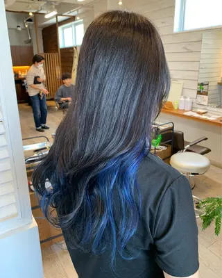 ロング 渡邉 真夕のヘアスタイル