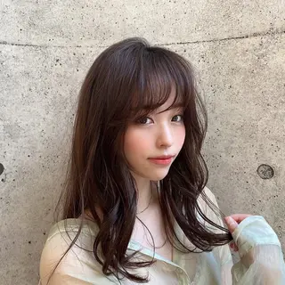 ロング カラー 💙あかみね 💙（mine）のヘアスタイル