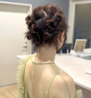 ヘアアレンジ 前川 朋香のヘアスタイル