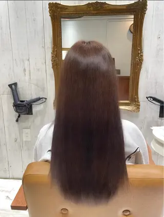 ロング re view 横山瑞稀のヘアスタイル