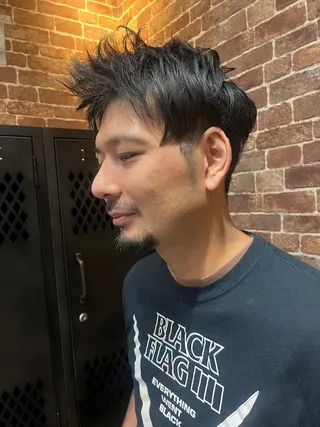 ショート メンズ 久木原 ゆりのヘアスタイル