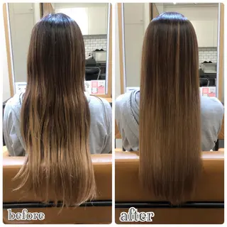 ロング elements所属・榎 菜摘のヘアスタイル