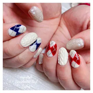 ミディアム ネイル 👑enen style👑のネイルデザイン