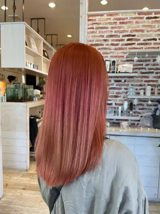 ロング カラー 東恩納 誠のヘアスタイル