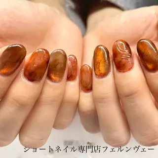 ネイル ショートネイル専門店 フェルンヴェー代々木のネイルデザイン
