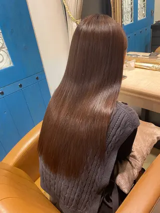 ロング カラー あさひ/透明感 ／ハイトーンのヘアスタイル