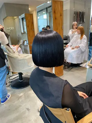ショート カラー 透明感カラー 天羅のヘアスタイル