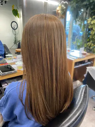 ロング ショート・ウルフ✂︎ 安住有咲子のヘアスタイル