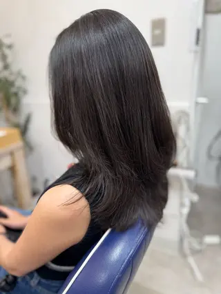 ミディアム 仲田 大記のヘアスタイル