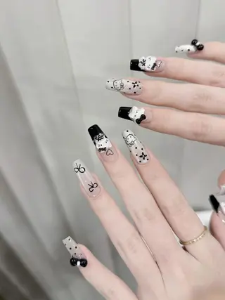 キッズ Sora nail 長さ出し専門店のネイルデザイン