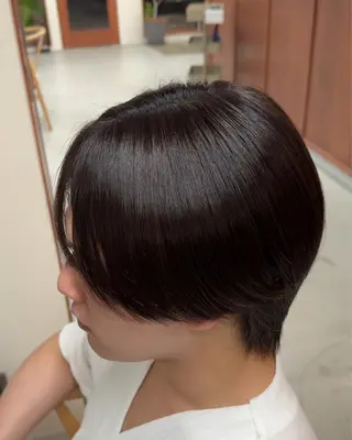 ショート パーマ メンズ 雪音/美髪縮毛矯正 /ニュアンスパーマのヘアスタイル