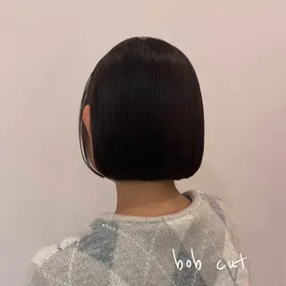 ミディアム ★韓国トレンドカット ★むなかたももかのヘアスタイル