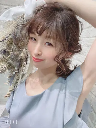ヘアアレンジ 伊藤 早人のヘアスタイル