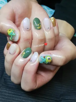 ネイル nail salon macaron のネイルデザイン