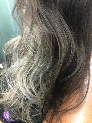 ミディアム カラー 竹下 了史のヘアスタイル