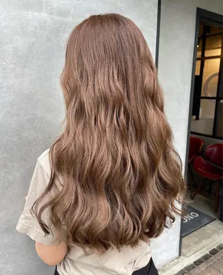 ロング 青田 明日海のヘアスタイル