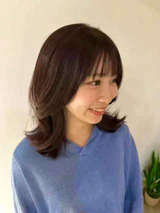 ミディアム 🌷韓国ヘア🌷 sunc🌷AMIのヘアスタイル
