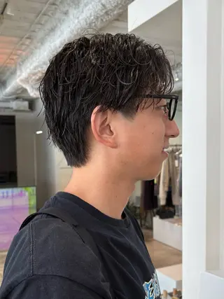 パーマ メンズ ANY/メンズ特化/ シバヤ ユウキのヘアスタイル