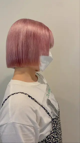 ミディアム 🌈ケアブリーチ🌈 おぐまなつきのヘアスタイル