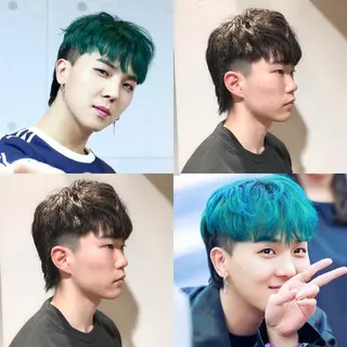 ショート カラー メンズ 柔らか垢抜けｶﾗｰと ｶｯﾄ🫧ASUKAのヘアスタイル