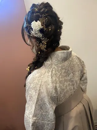 ロング ヘアアレンジ pep natsumiのヘアスタイル