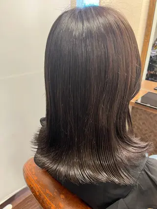 ミディアム カラー liL  hair サトウリョウタのヘアスタイル