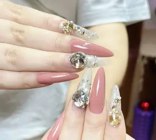 ネイル By moonネイル 🌷ワンホン/韓国風のネイルデザイン