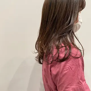 ロング 壁谷  加保理のヘアスタイル
