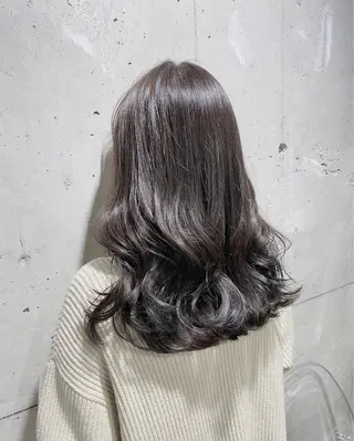 カラー 🥣大人っぽ韓国 スタイル🥣アヤノのヘアスタイル