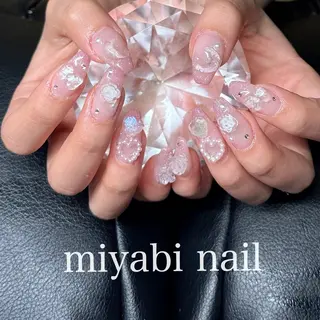 ネイル miyabi nail 桂川駅近くのネイルデザイン