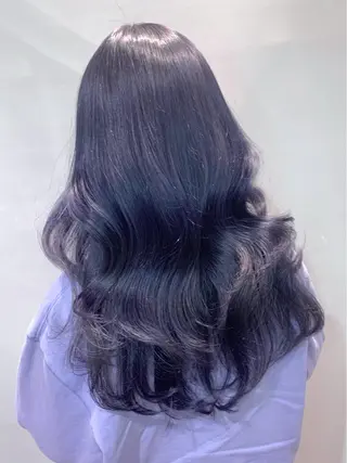 セミロング カラー ヘアアレンジ 柔らか垢抜けｶﾗｰと ｶｯﾄ🫧ASUKAのヘアスタイル