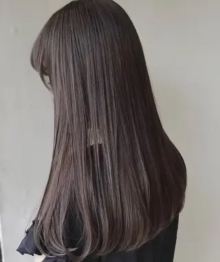 ロング カラー ✨透明感カラー✨髪質 改善✨国分魚生のヘアスタイル