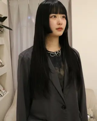 ロング 松村 澪里のヘアスタイル