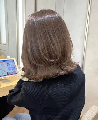 ミディアム 北間 寛哉のヘアスタイル