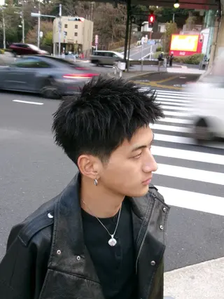 ショート メンズ メンズカット 髙橋創のヘアスタイル