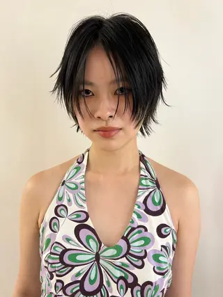 ショート 圧倒的デザイン力 店長🎨RENAのヘアスタイル