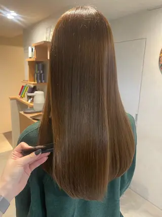 ロング ARCHE 心斎橋 常塚のヘアスタイル