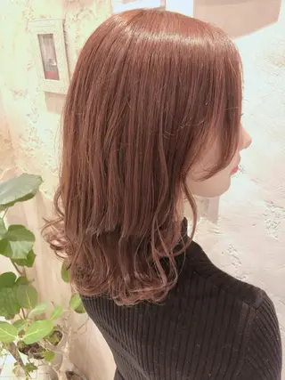 ミディアム 代表山口ひな 髪質改善のプロのヘアスタイル