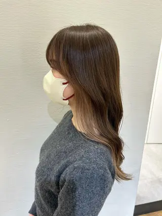 セミロング bnd_bnd アイのヘアスタイル