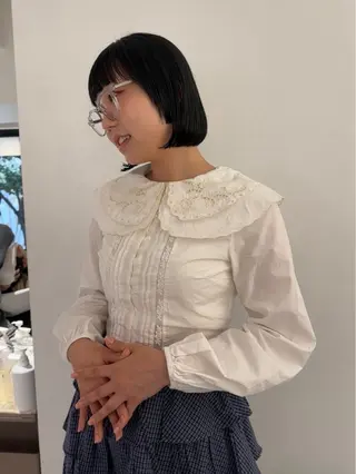 ショート カラー ハシヅメ キョウカのヘアスタイル