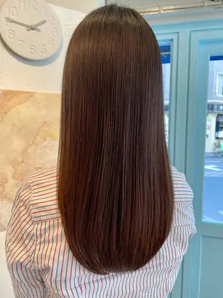 ロング 【髪質改善】【美髪】 【ツヤ髪】ほしのちりのヘアスタイル